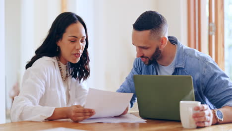 happy couple, planning and documents for home