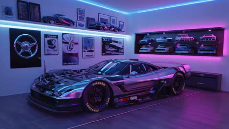 car garage interior