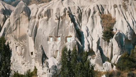 cappadocia cave dwellings: ancient rock formations in turkey