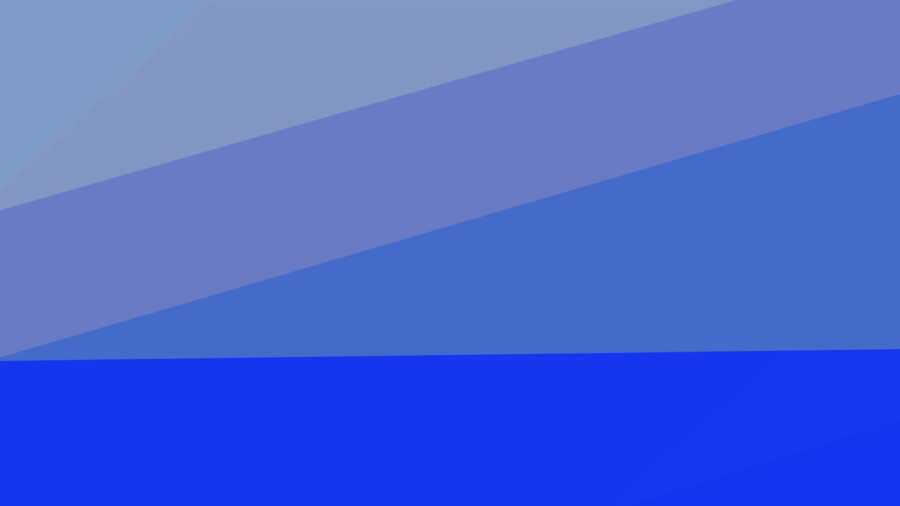 파란색 배경 위에서 움직이는 파란색 파도의 애니메이션