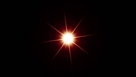 abstract looping centro estrella lente óptica llamaradas de luz rotación de fondo de animación. 4k bucle sin costura dinámico cinético brillante estrella de rayos de luz efecto. rayas de luz de estrella.