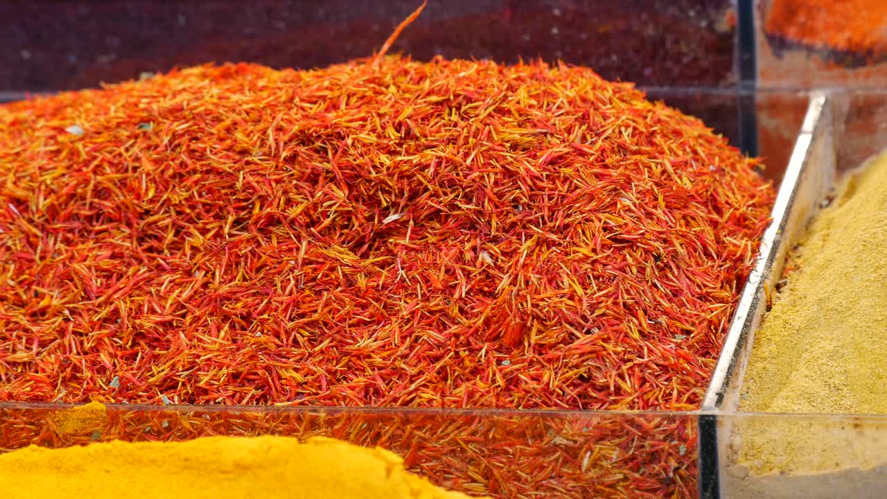 Pile of Saffron Spice