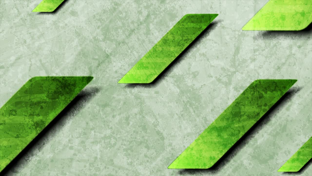 fondo de movimiento abstracto de tecnología geométrica grunge verde