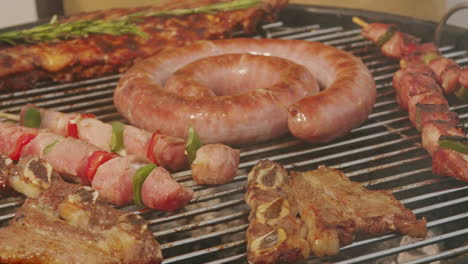 delicious grilled bbq feast