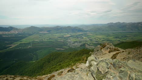 panoramic spectacle: mount isobel view point in captivating stock footage