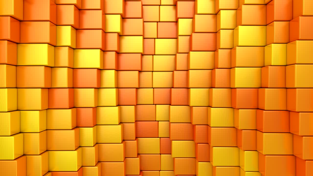 las cajas forman una onda