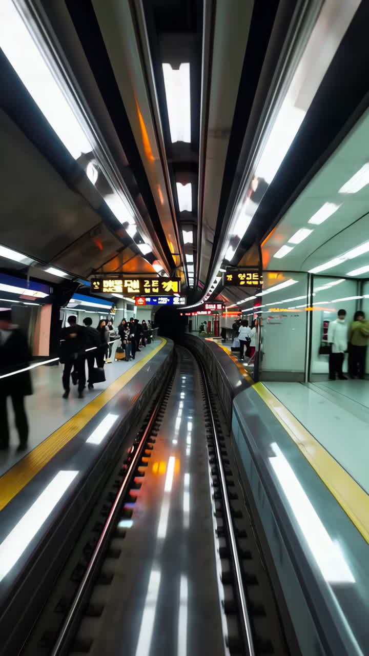 Subway Station Perspective