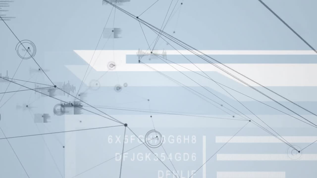 연결 네트워크의 애니메이션과 데이터 처리