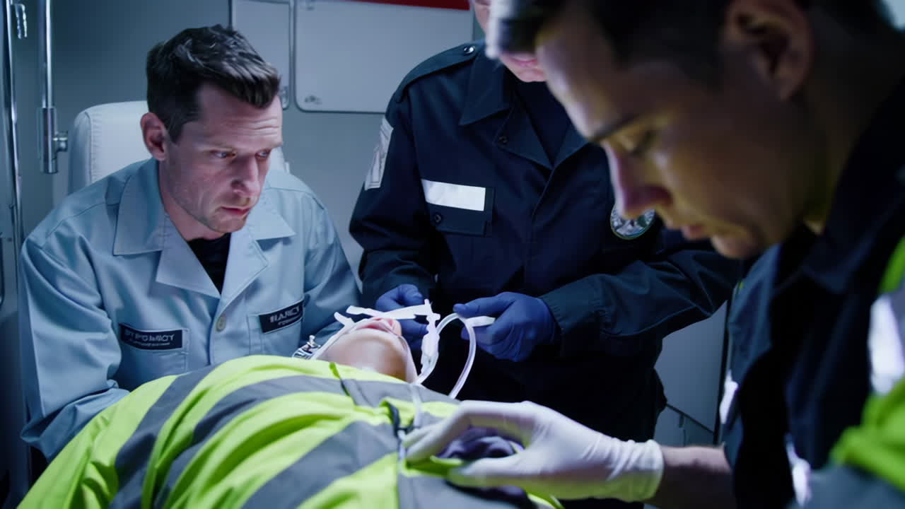 Emergency Medical Team in Action