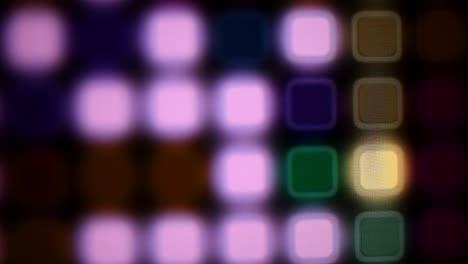 blurred colored light sequencer