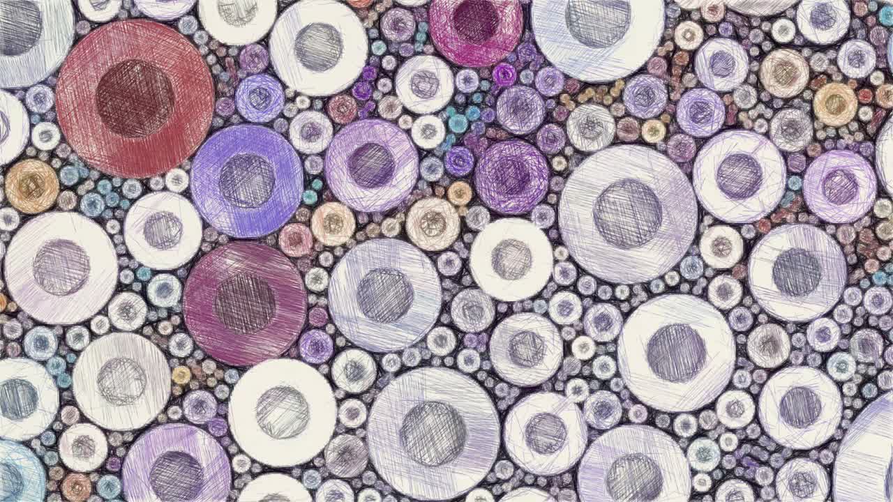 추상적인 배경의 그림 색상