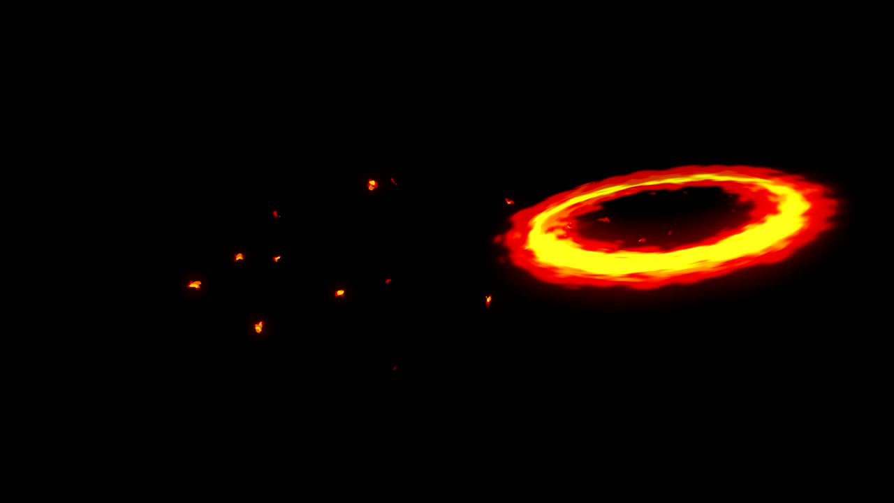 Fire lightning animation, Cartoon comic animation, Flame loop background,