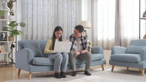 father and daughter learning together