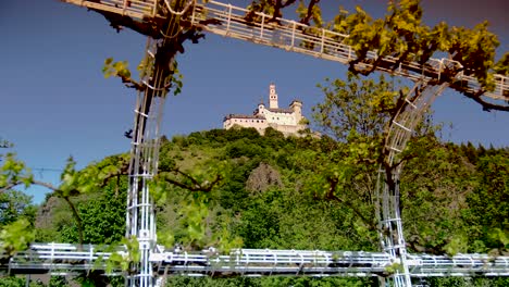 Castillo-Alemán-En-Colores-De-Filtro-De-Verano