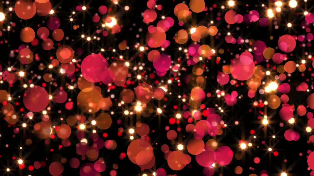 luces de colores bokeh