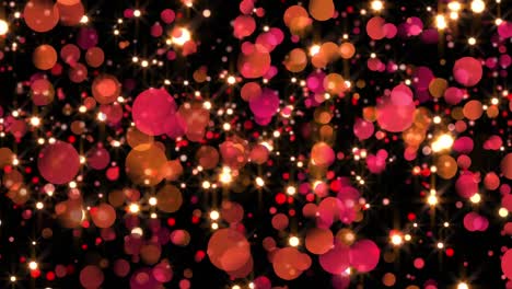 luces bokeh de colores