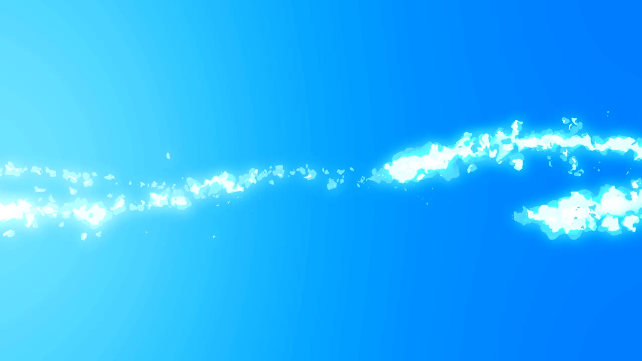 증기 구름 애니메이션, 만화 화이트 스모크 애니메이션, 안개 루프 배경