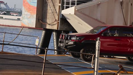 Ferry Loading/Unloading Vehicles