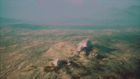 Alpine-landscape-with-big-stones