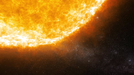solar sun heat waves space galaxy