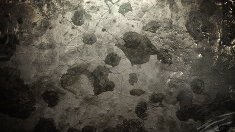 partículas de movimiento y mosca en el fondo cinematográfico con textura grunge 2