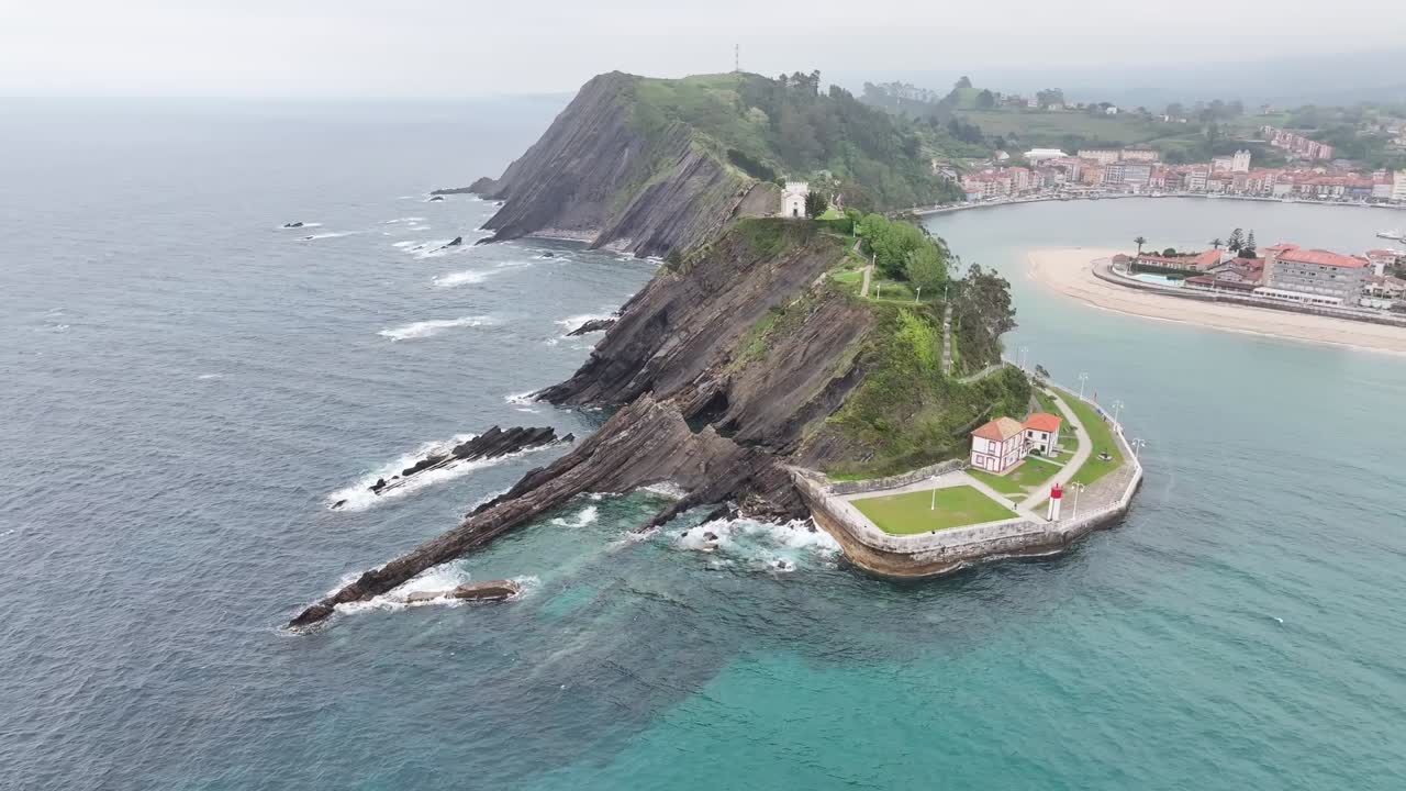 Ribadesella, Spagna - Vista dall'Ermita de La Guía
