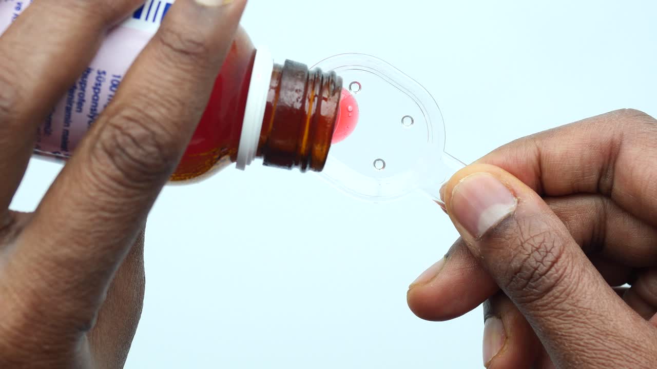 액체 의약품 용량 측정