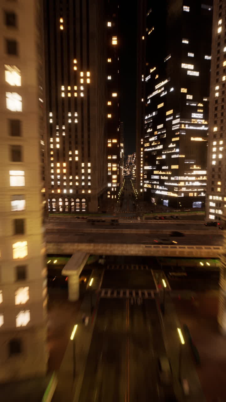 밤의 도시 스카이라인