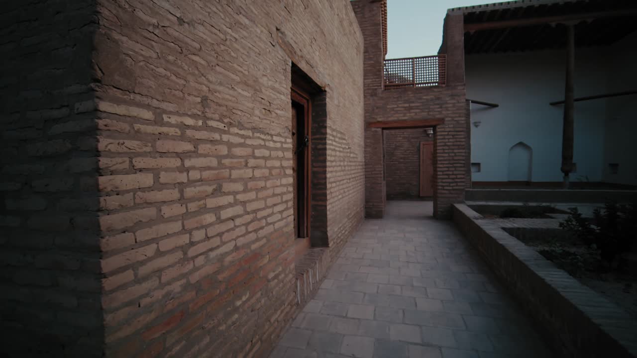 Khiva Ichan Kala Fortress old Madrassah evening time, Uzbekistan 2