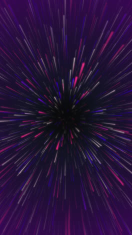 abstract warp speed tunnel