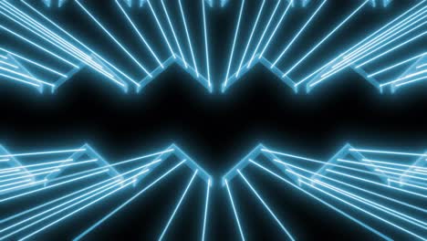 patrón de luz de neón abstracto