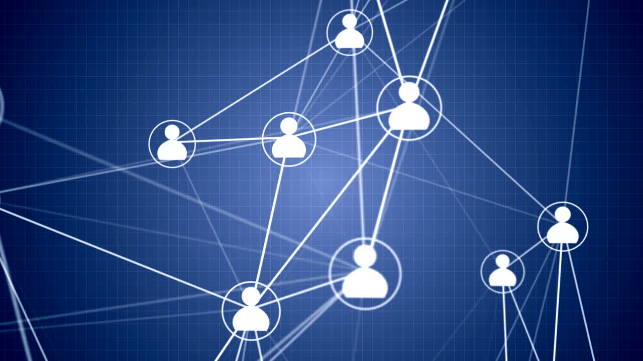 personas conexión a la red social