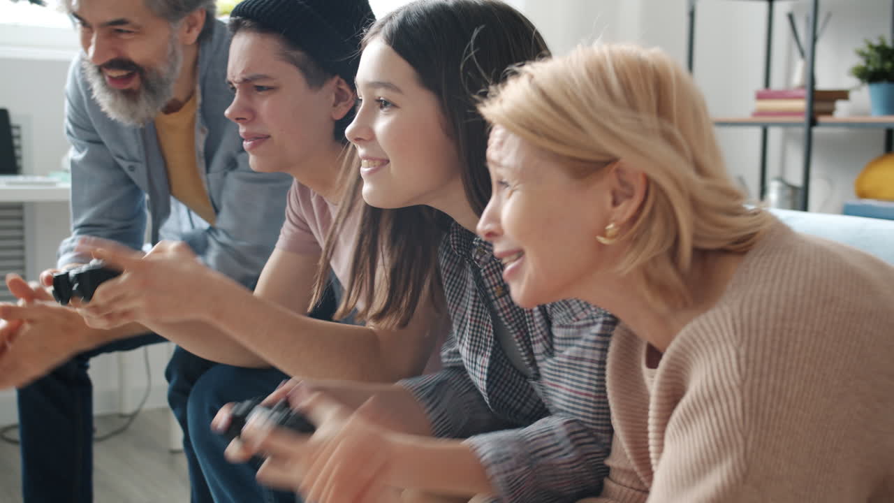 Family Gaming Session