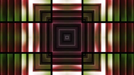 patrón de neón geométrico abstracto