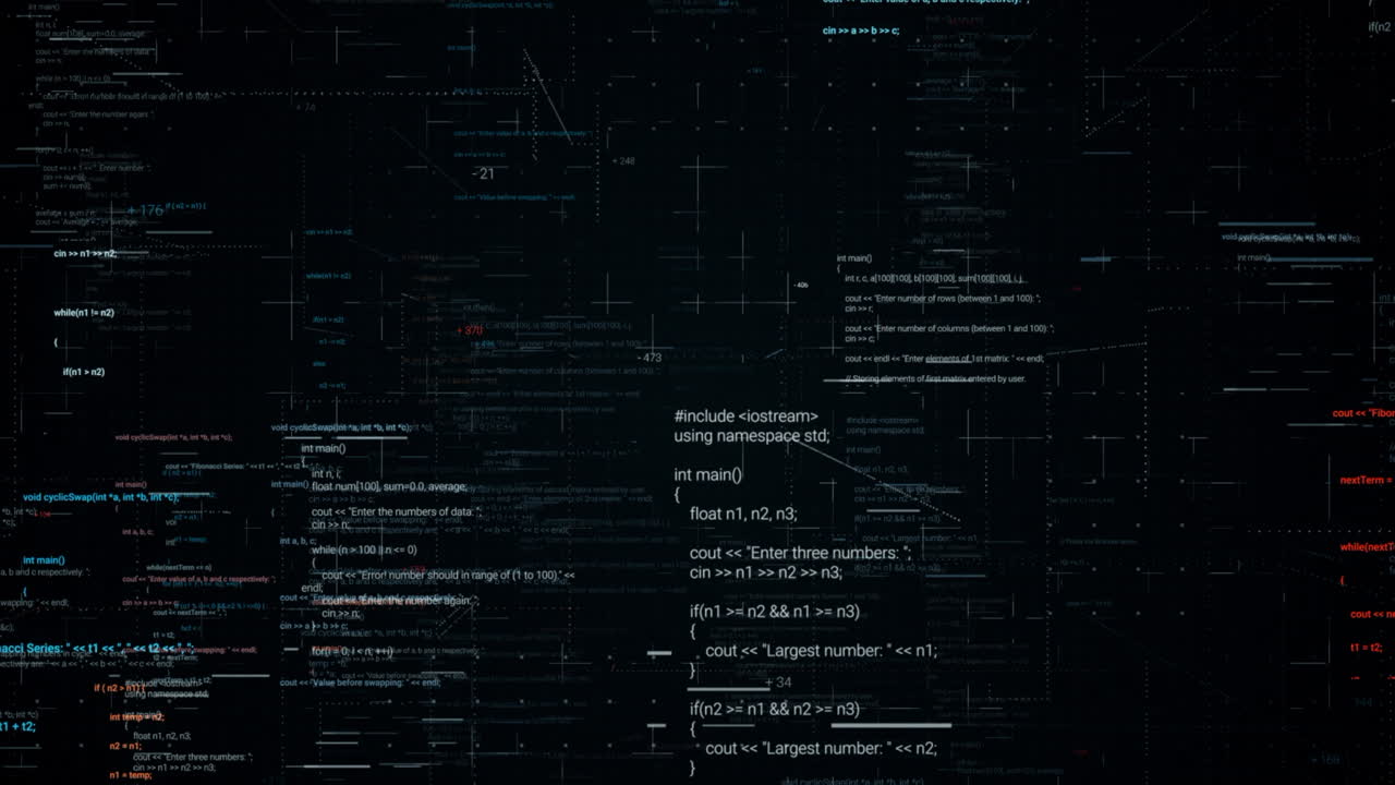 Abstract Code Background