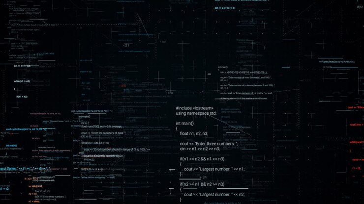 Abstract Code Background