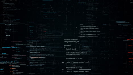 abstract code background