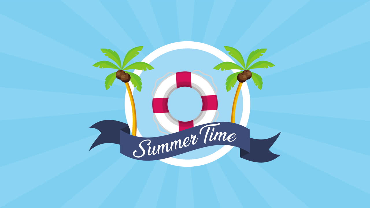 tiempo de verano disfrutar de vacaciones