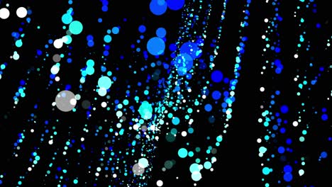 abstract blue circles background