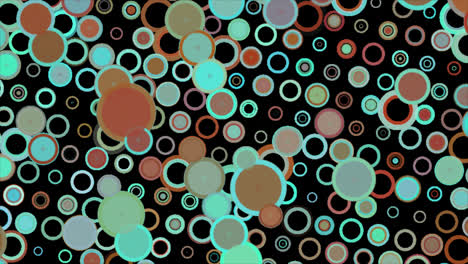 abstract circles pattern