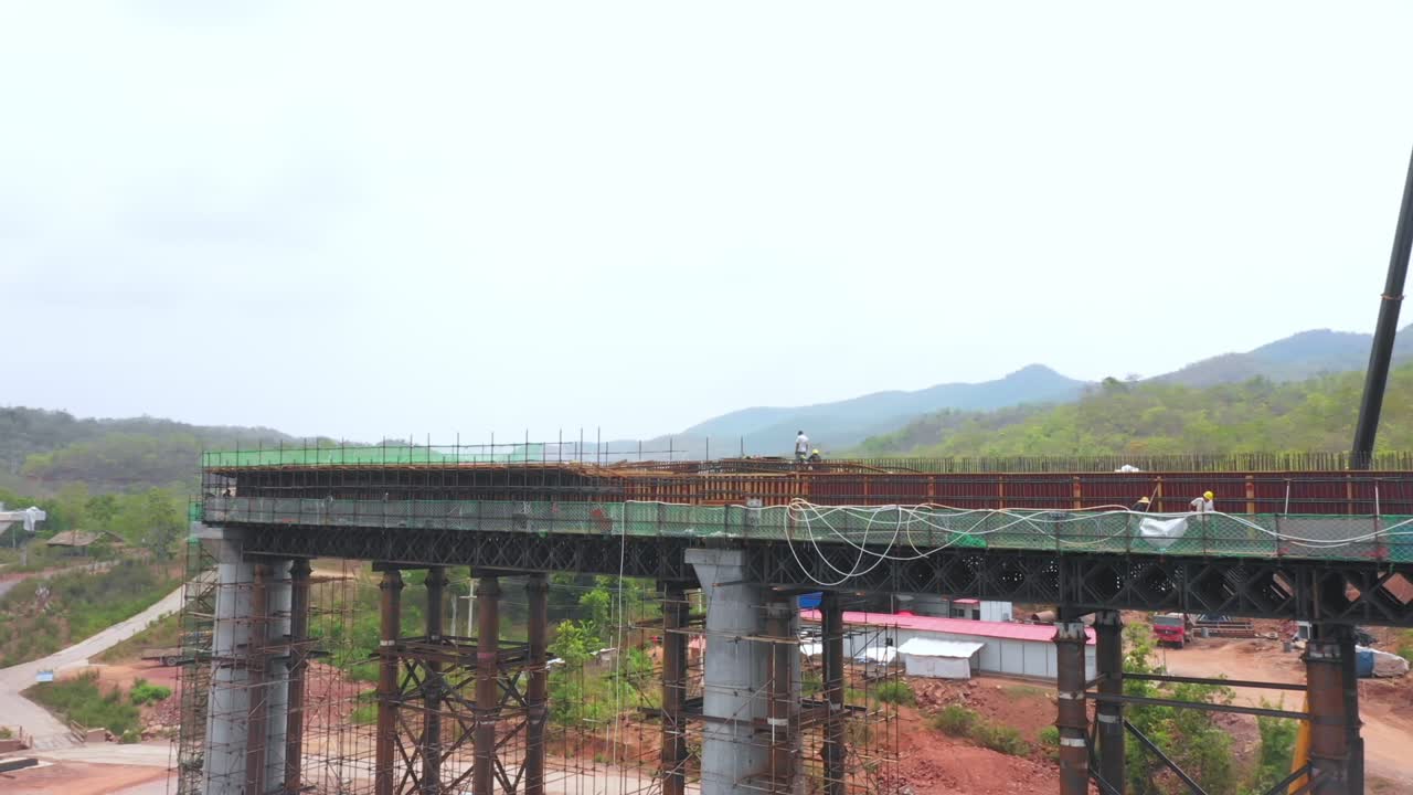 Bridge Construction Progress