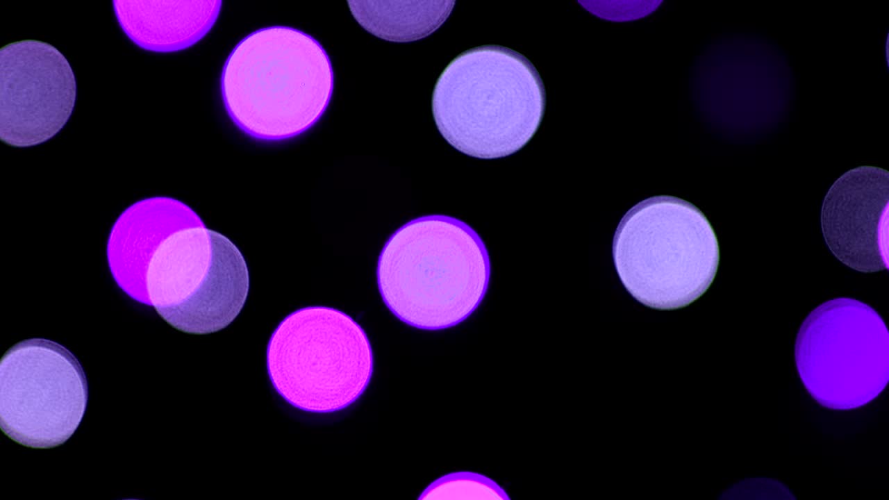 iluminación de bokeh