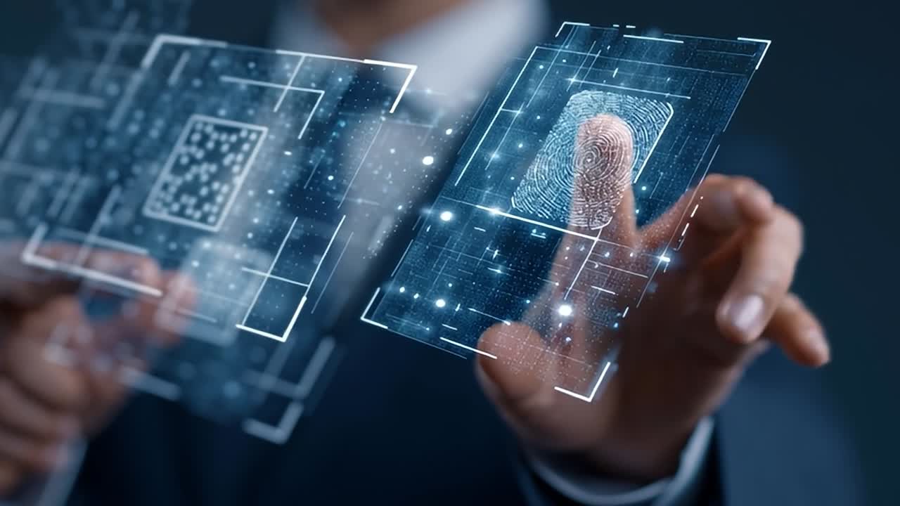 Esplorando la tecnologia biometrica con un'interfaccia di impronte digitali