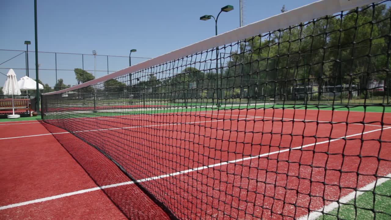 pista de tenis. cuadrícula para el tenis.