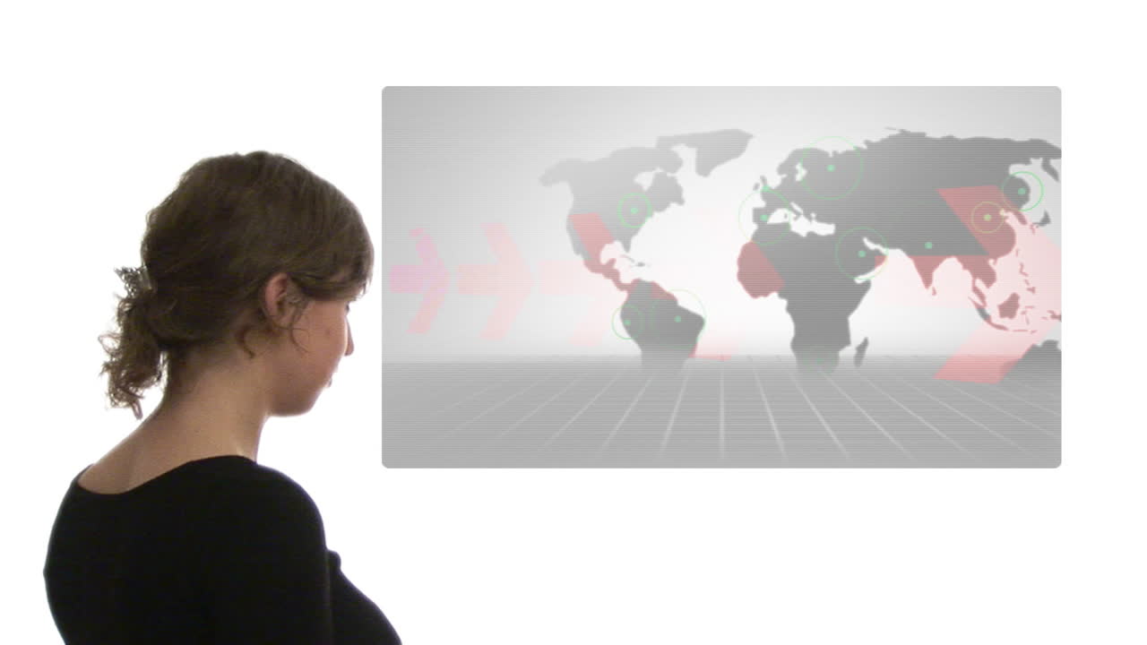 mujer profesional atractiva