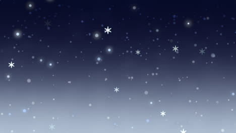 Nighttime-snowfall-creates-magical-scene-under-starry-sky