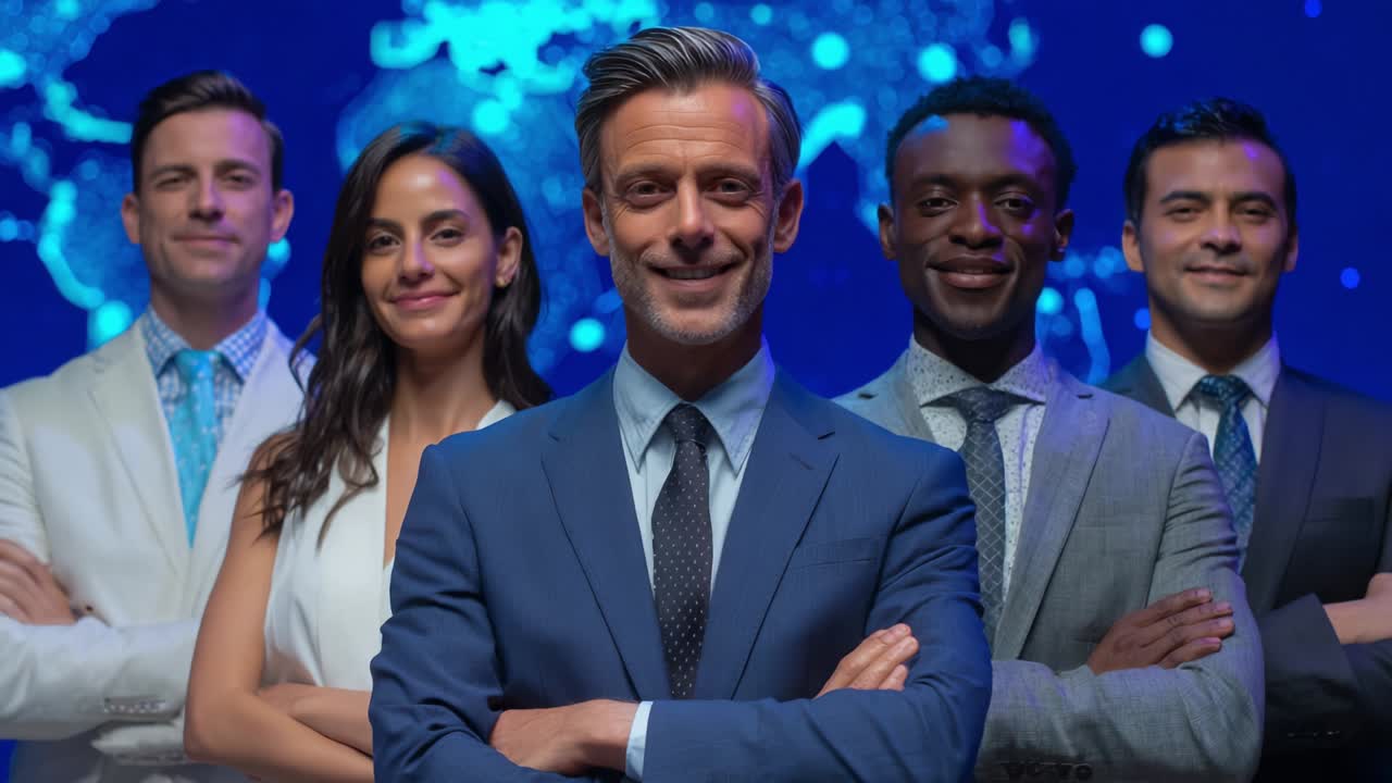 equipo de negocios diverso