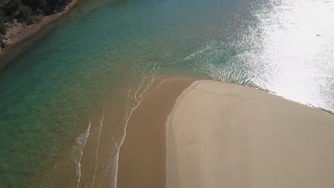 Gottesperspektive-Des-Corindi-Flusses-In-Der-Nähe-Von-Red-Rock-In-Australien