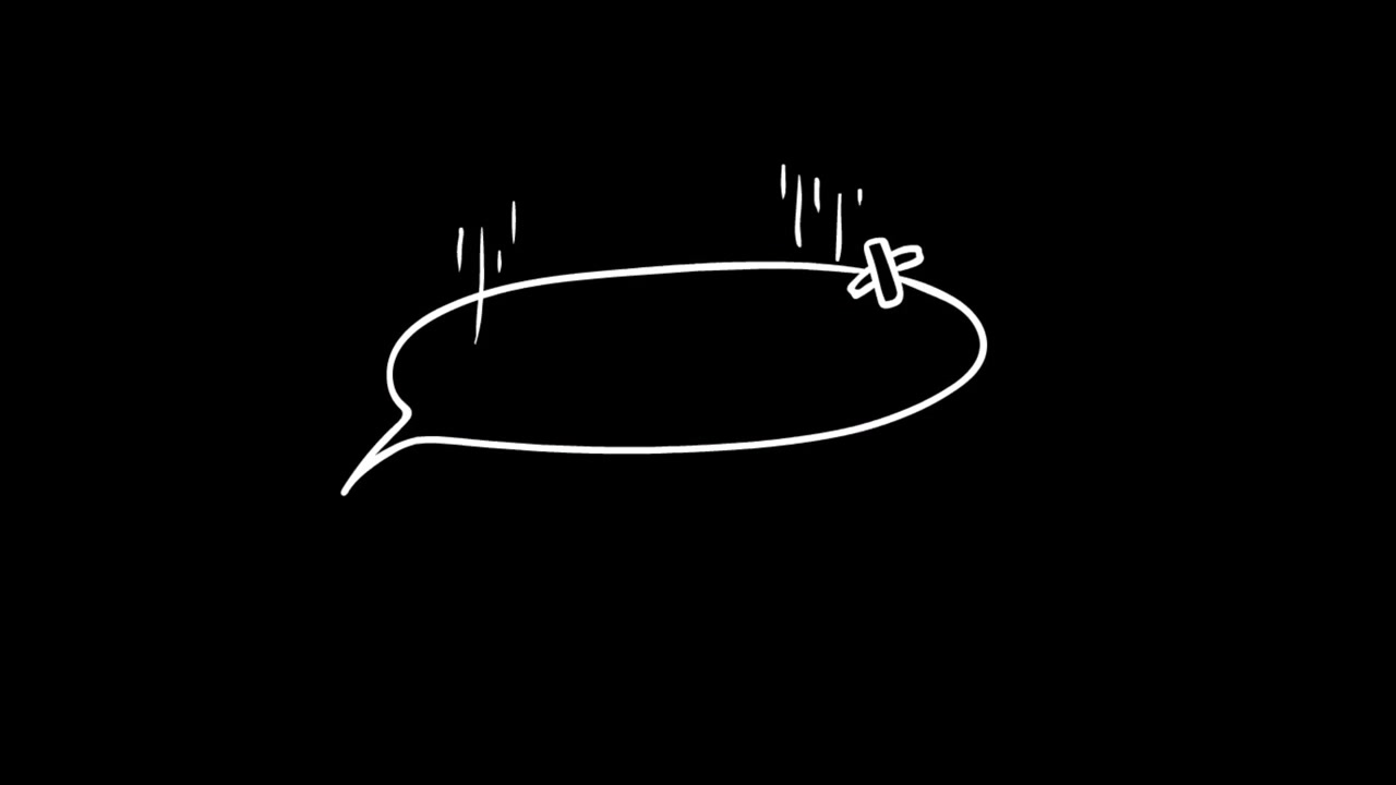 Scribble Speech Bubble 19
