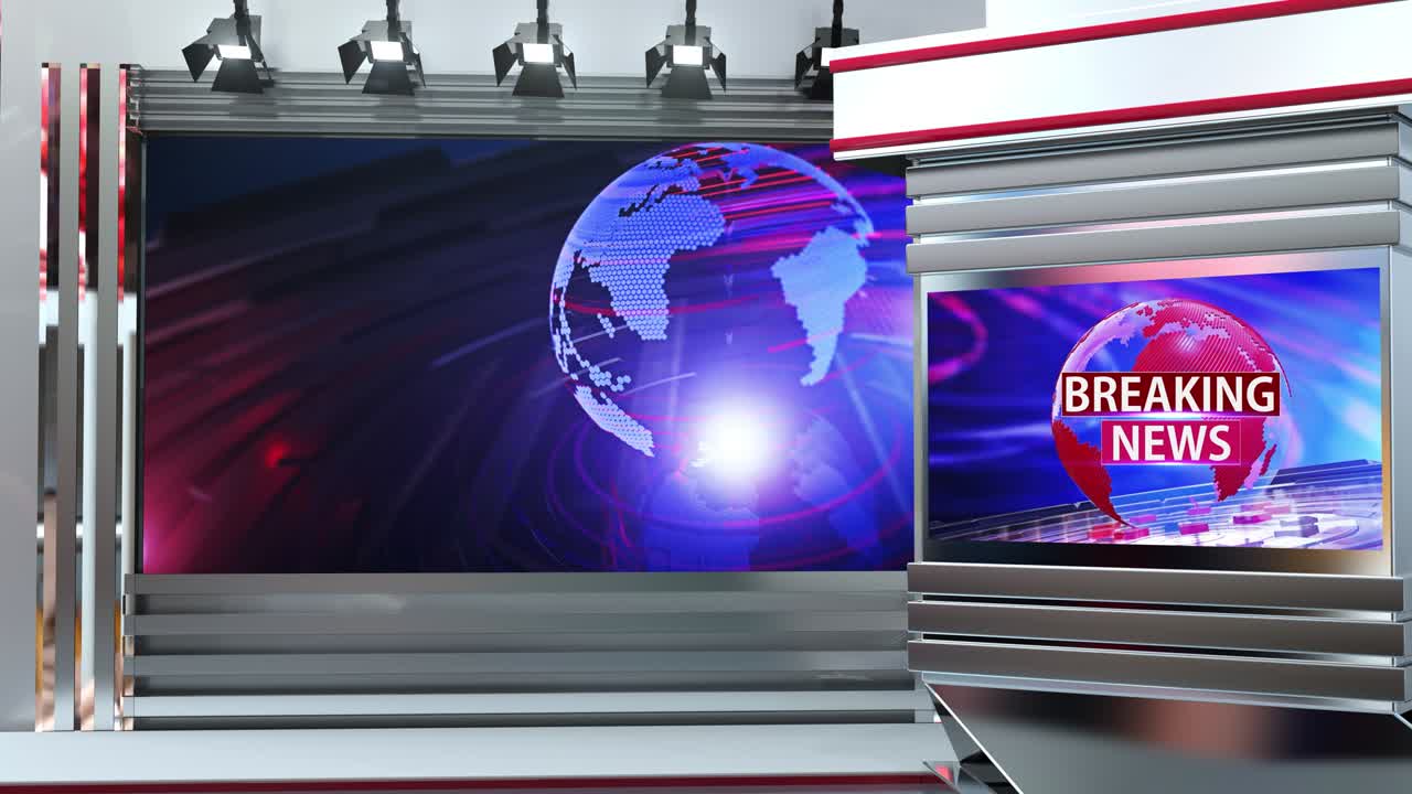 Noticias del estudio de televisión virtual 3D